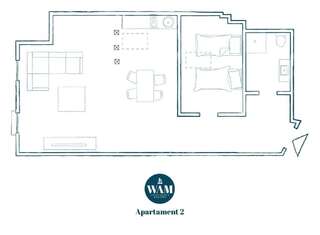 Апартаменты WAM Apartments Гижицко Апартаменты с 1 спальней-8